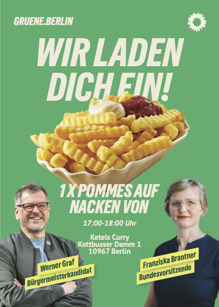 Auf eine Portion Pommes mit Werner und Franziska